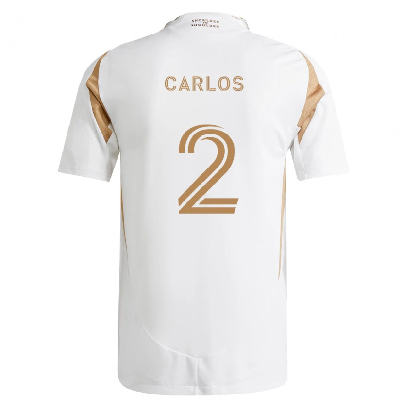 Danxen Dames Aidan Carlos #2 Wit Bruin Uitshirt Uittenue 2026/27 T-Shirt België
