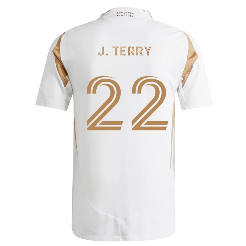 Danxen Dames Jude Terry #22 Wit Bruin Uitshirt Uittenue 2026/27 T-Shirt België