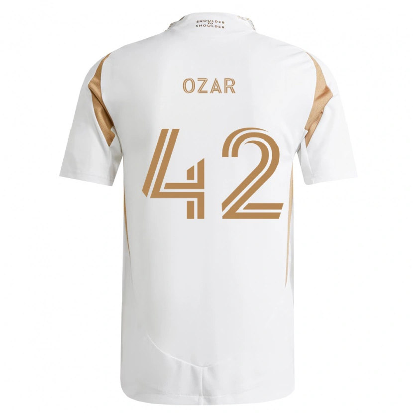 Danxen Dames Miles Ozar #42 Wit Bruin Uitshirt Uittenue 2026/27 T-Shirt België