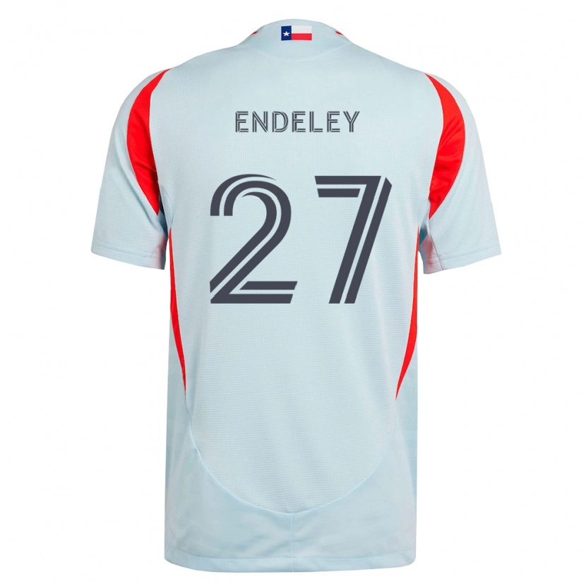 Danxen Dames Herbert Endeley #27 Donkergrijs Wit Rood Uitshirt Uittenue 2026/27 T-Shirt België