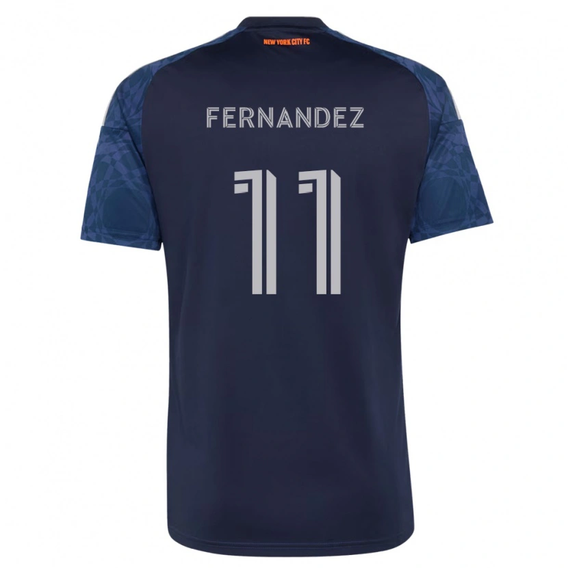 Danxen Dames Julián Fernández #11 Diep Blauw Wit Uitshirt Uittenue 2026/27 T-Shirt België
