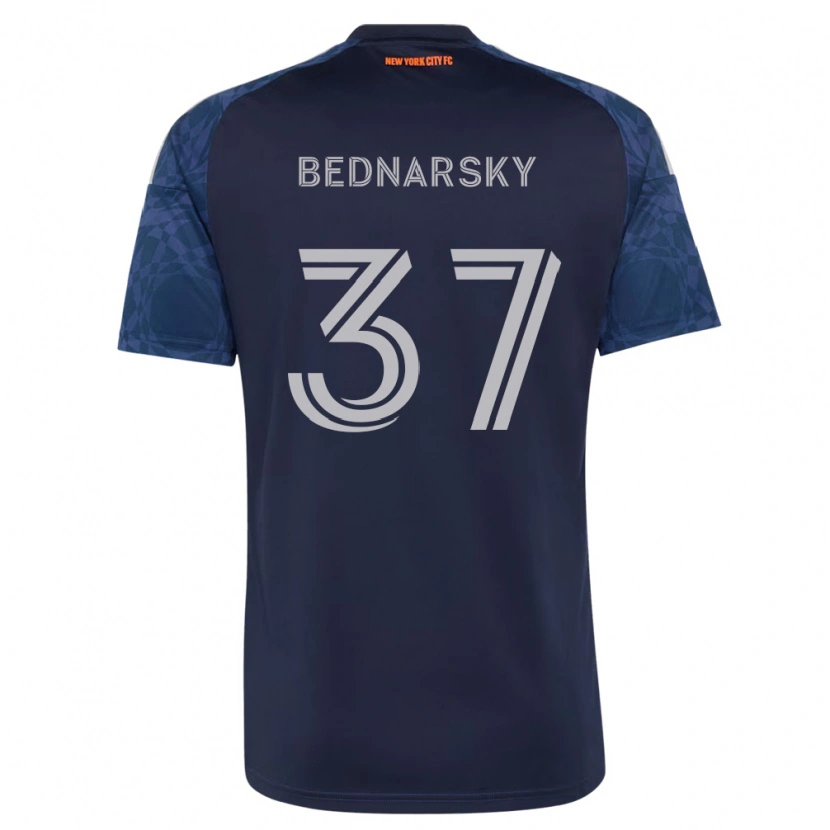 Danxen Dames Stevo Bednarsky #37 Diep Blauw Wit Uitshirt Uittenue 2026/27 T-Shirt België
