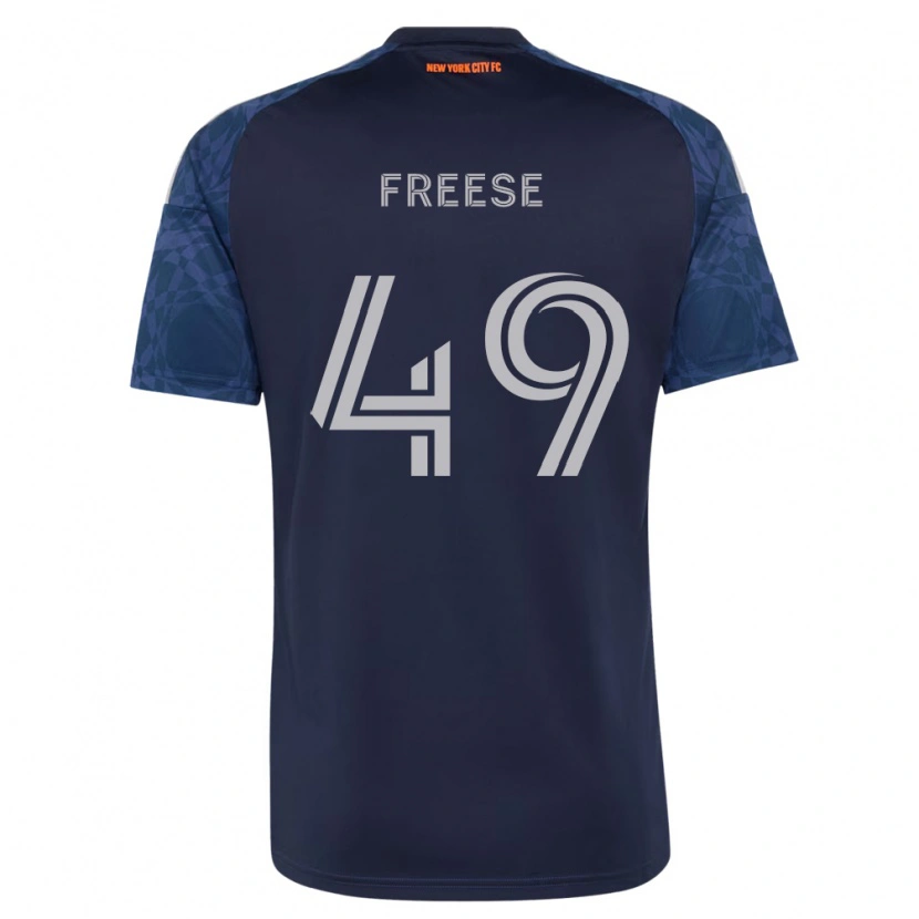 Danxen Dames Matt Freese #49 Diep Blauw Wit Uitshirt Uittenue 2026/27 T-Shirt België