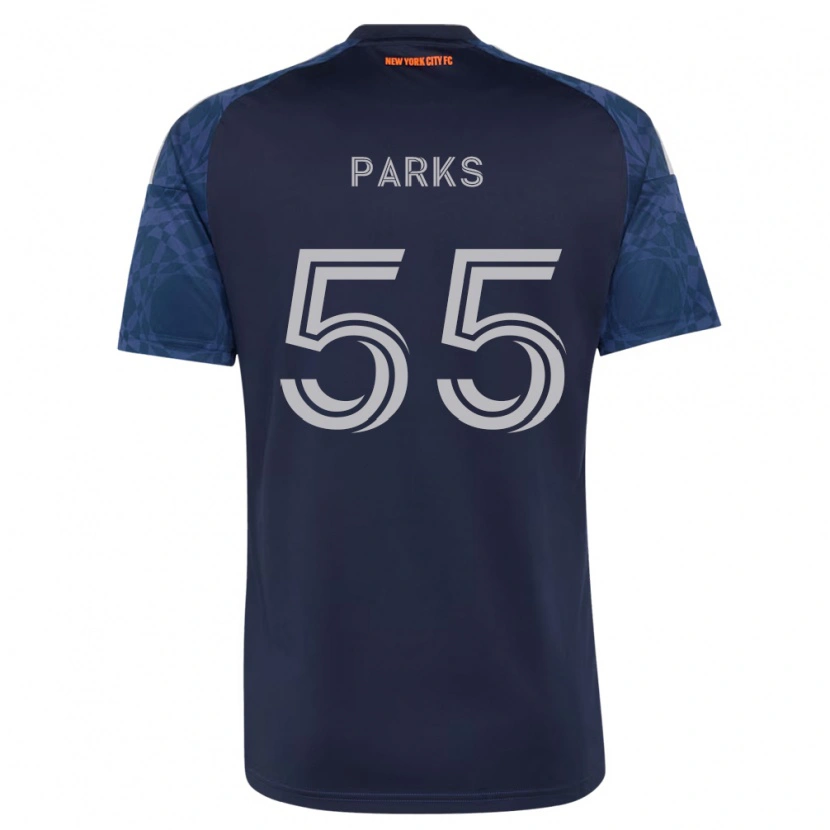Danxen Dames Keaton Parks #55 Diep Blauw Wit Uitshirt Uittenue 2026/27 T-Shirt België