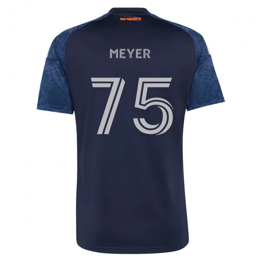 Danxen Dames Will Meyer #75 Diep Blauw Wit Uitshirt Uittenue 2026/27 T-Shirt België