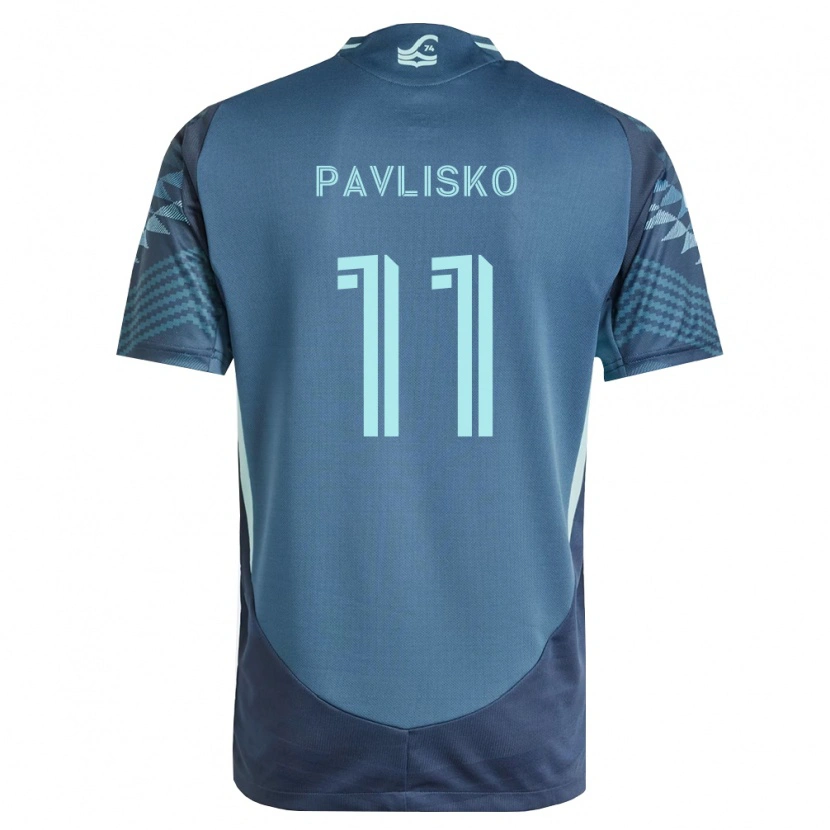 Danxen Dames Kirsten Pavlisko #11 Marineblauw Groen Uitshirt Uittenue 2026/27 T-Shirt België