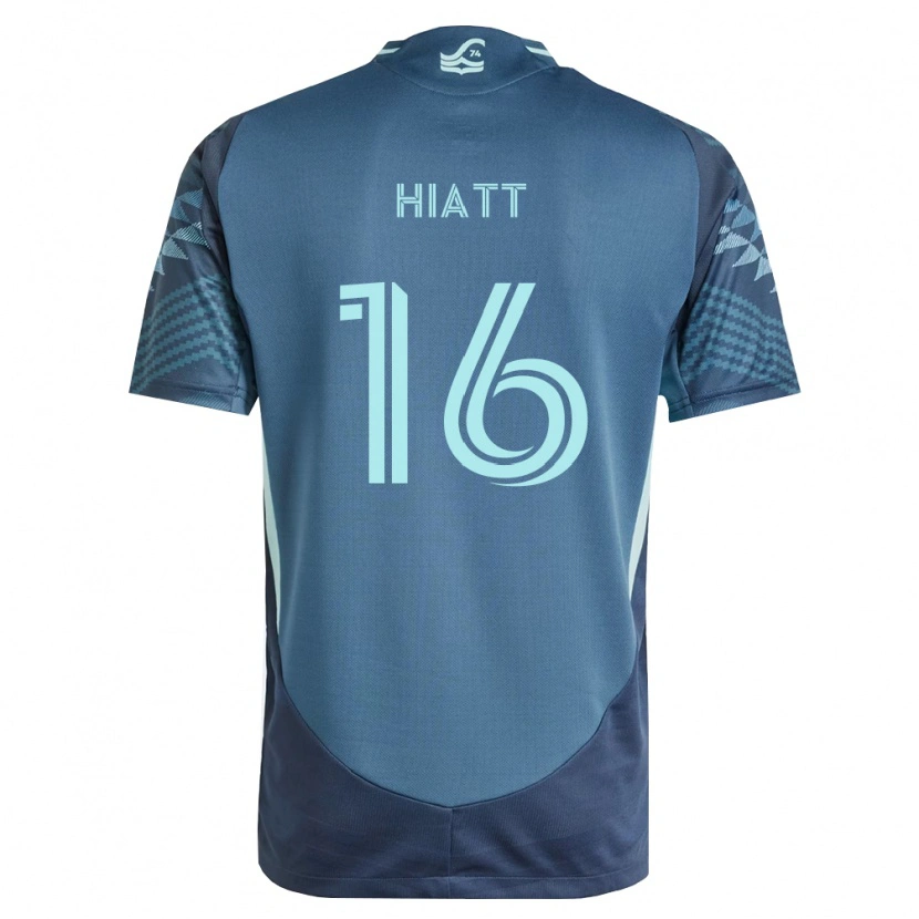 Danxen Dames Samantha Hiatt #16 Marineblauw Groen Uitshirt Uittenue 2026/27 T-Shirt België
