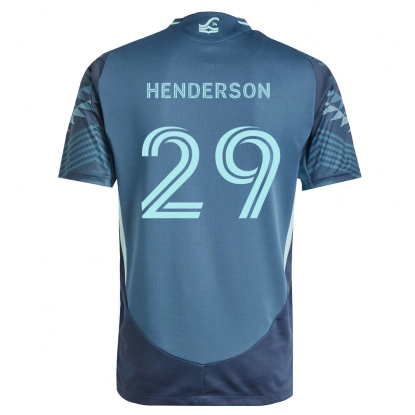 Danxen Dames Anna Henderson #29 Marineblauw Groen Uitshirt Uittenue 2026/27 T-Shirt België