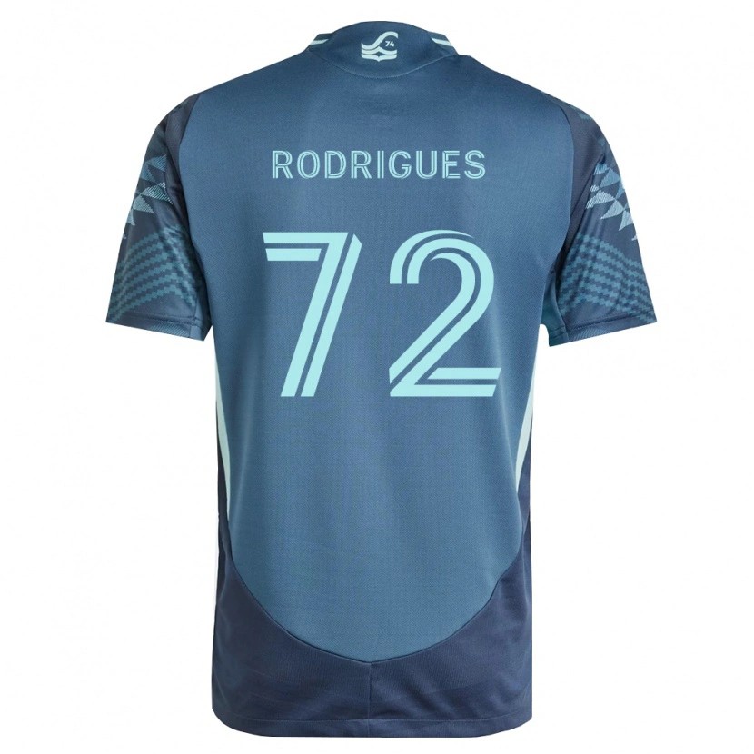 Danxen Dames Braudílio Rodrigues #72 Marineblauw Groen Uitshirt Uittenue 2026/27 T-Shirt België