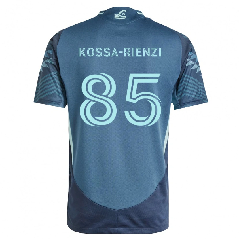 Danxen Dames Kalani Kossa-Rienzi #85 Marineblauw Groen Uitshirt Uittenue 2026/27 T-Shirt België