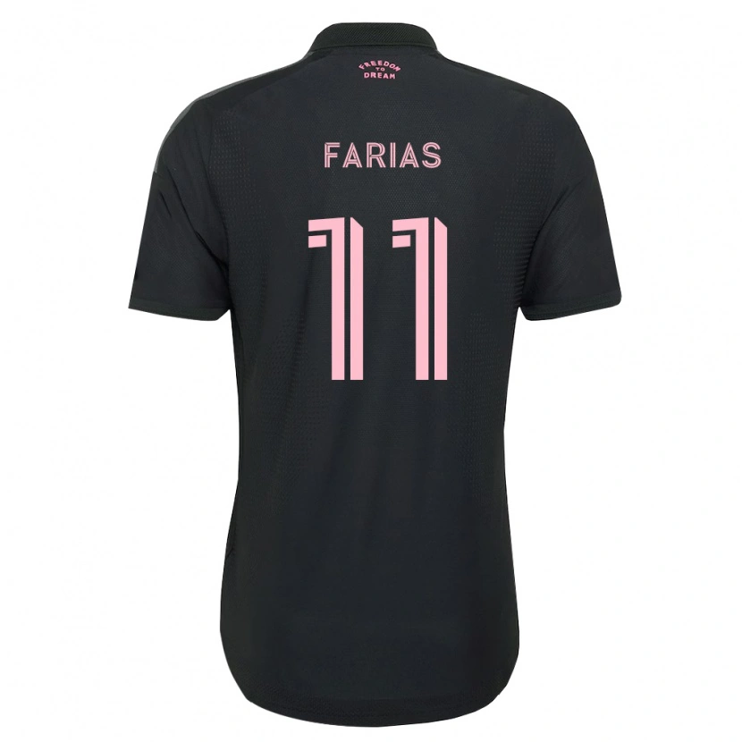 Danxen Dames Facundo Farías #11 Roze Zwart Wit Uitshirt Uittenue 2026/27 T-Shirt België