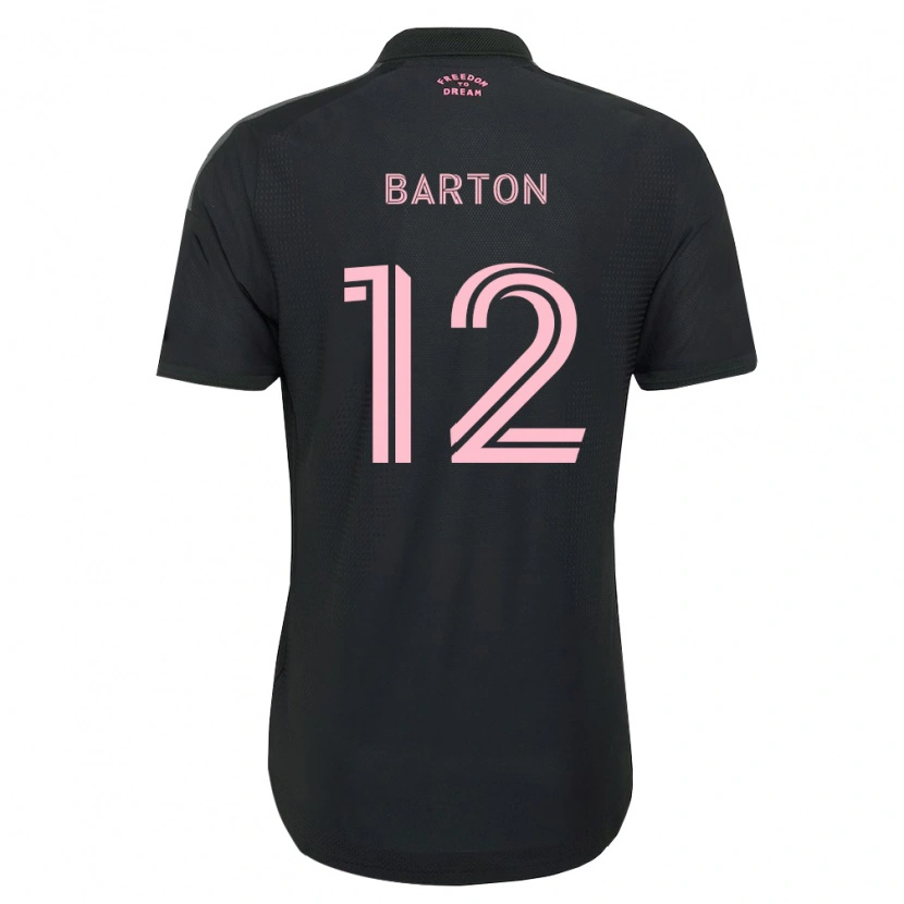 Danxen Dames Tye Barton #12 Roze Zwart Wit Uitshirt Uittenue 2026/27 T-Shirt België
