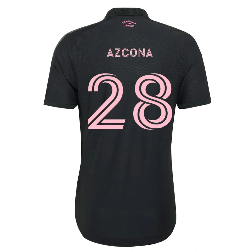 Danxen Dames Edison Azcona #28 Roze Zwart Wit Uitshirt Uittenue 2026/27 T-Shirt België