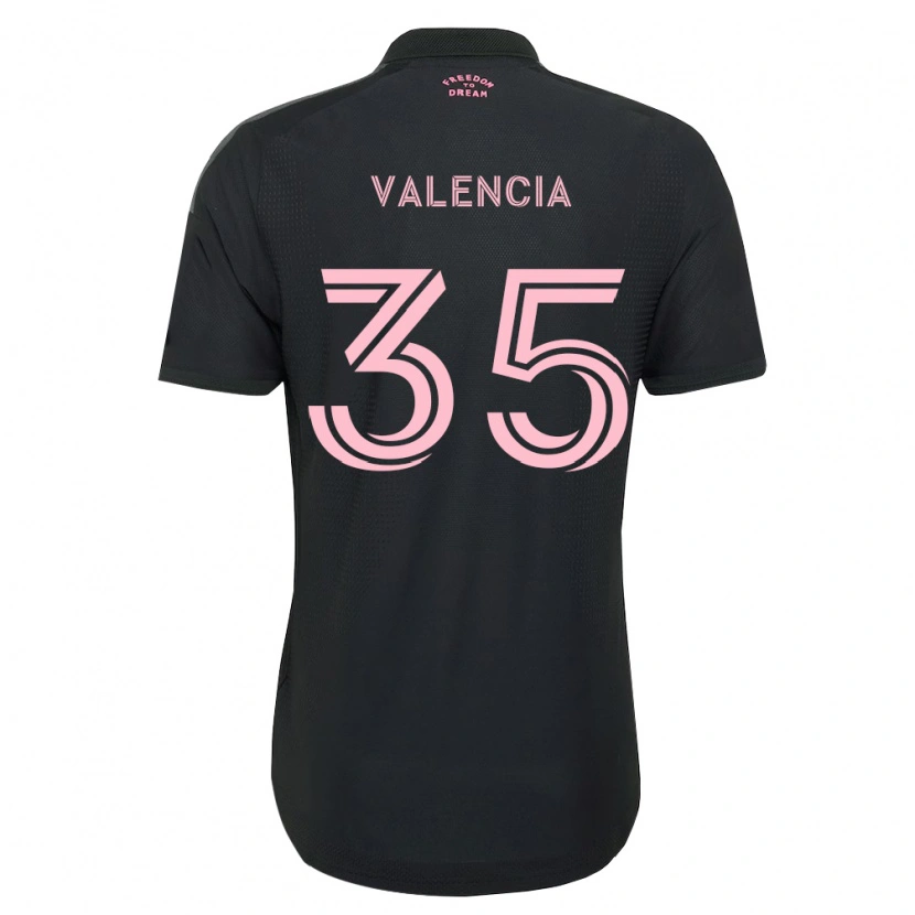 Danxen Dames Felipe Valencia #35 Roze Zwart Wit Uitshirt Uittenue 2026/27 T-Shirt België