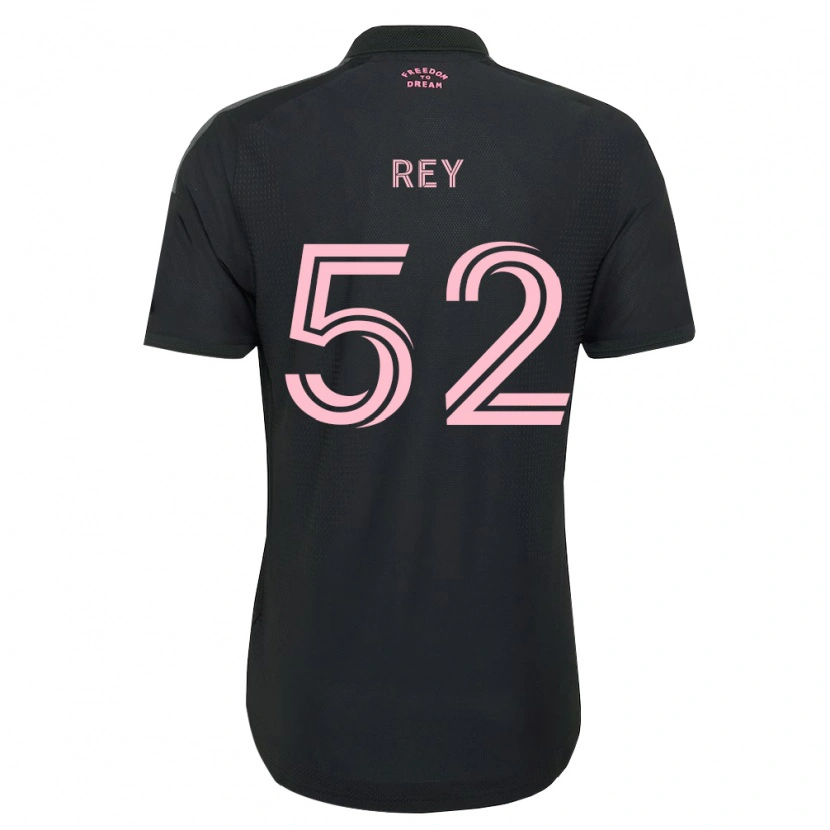 Danxen Dames Diego Rey #52 Roze Zwart Wit Uitshirt Uittenue 2026/27 T-Shirt België