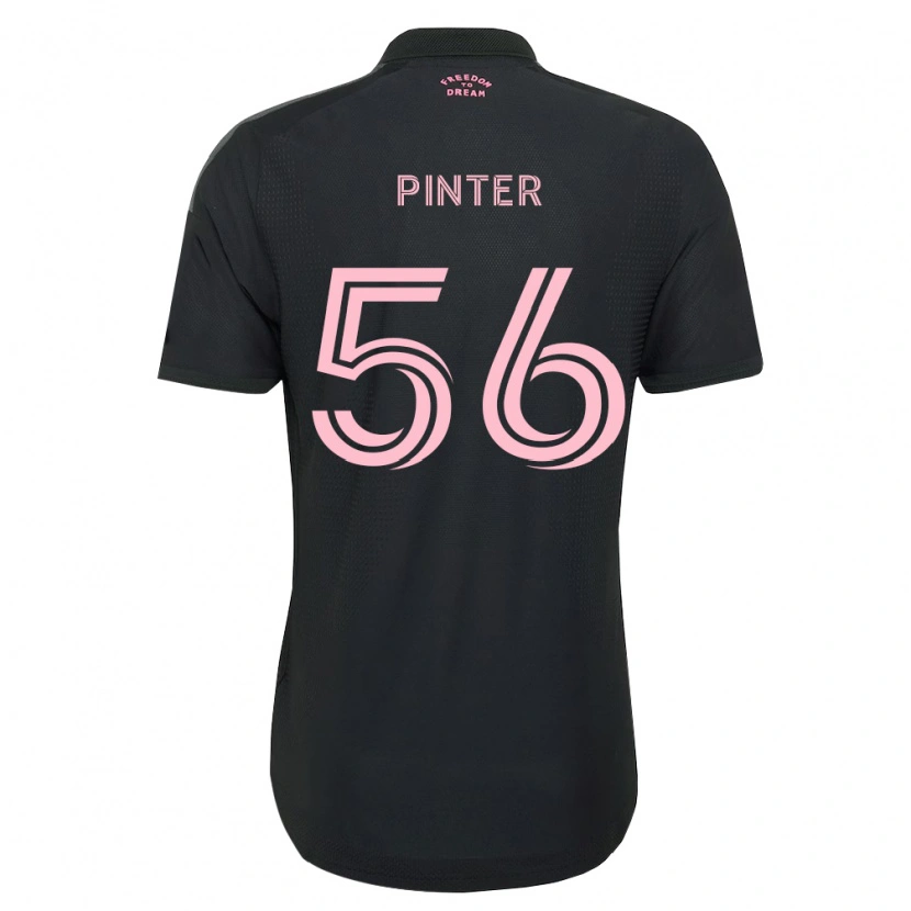 Danxen Dames Dániel Pintér #56 Roze Zwart Wit Uitshirt Uittenue 2026/27 T-Shirt België