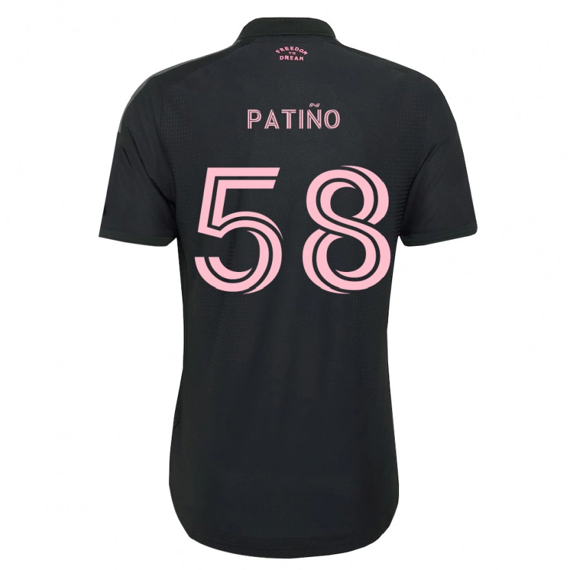 Danxen Dames Angel Patiño #58 Roze Zwart Wit Uitshirt Uittenue 2026/27 T-Shirt België