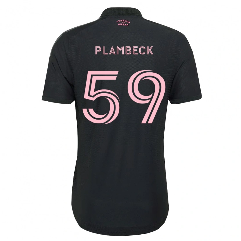 Danxen Dames Preston Plambeck #59 Roze Zwart Wit Uitshirt Uittenue 2026/27 T-Shirt België