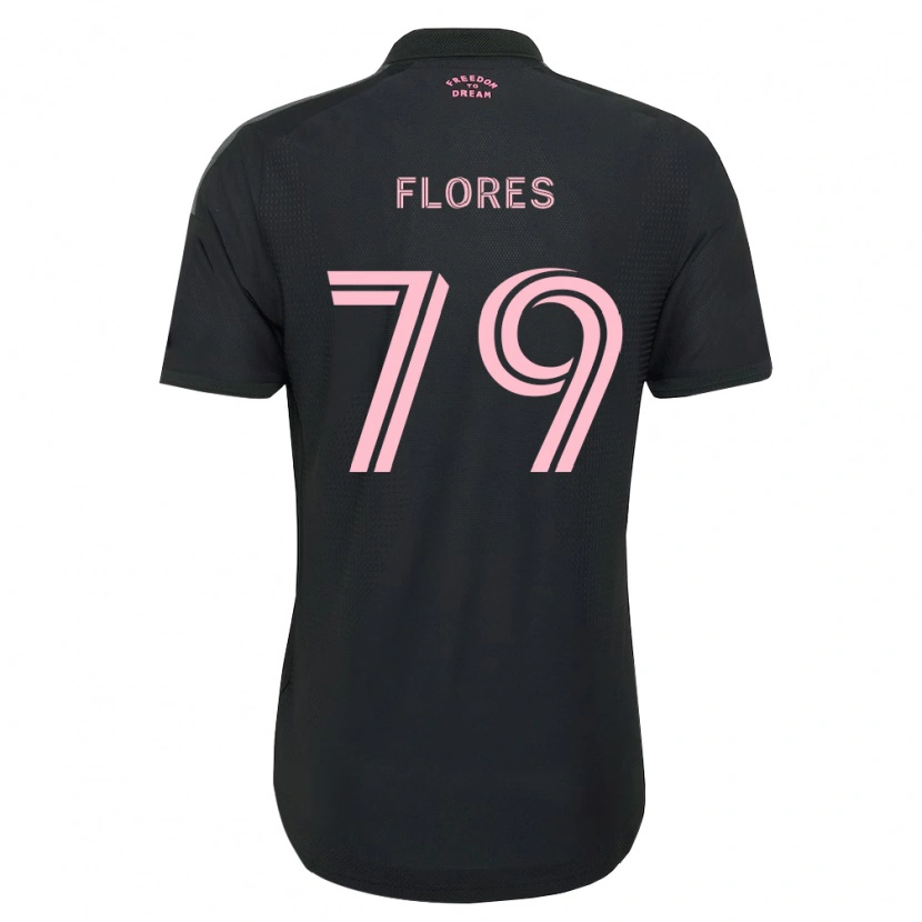Danxen Dames Alejandro Flores #79 Roze Zwart Wit Uitshirt Uittenue 2026/27 T-Shirt België
