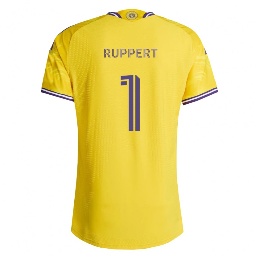 Danxen Dames Ethan Ruppert #1 Geel Paars Uitshirt Uittenue 2026/27 T-Shirt België