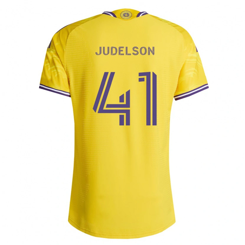 Danxen Dames Dylan Judelson #41 Geel Paars Uitshirt Uittenue 2026/27 T-Shirt België