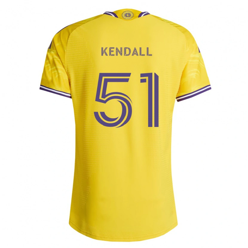 Danxen Dames Brady Kendall #51 Geel Paars Uitshirt Uittenue 2026/27 T-Shirt België