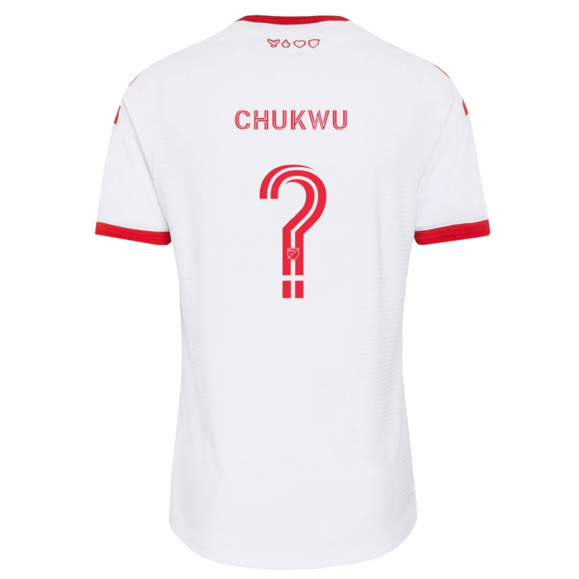 Danxen Dames Robert Chukwu #0 Wit Rood Zwart Uitshirt Uittenue 2026/27 T-Shirt België