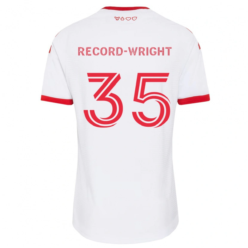 Danxen Dames Kemari Record-Wright #35 Wit Rood Zwart Uitshirt Uittenue 2026/27 T-Shirt België