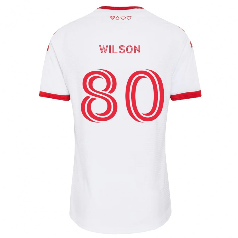 Danxen Dames Shafique Wilson #80 Wit Rood Zwart Uitshirt Uittenue 2026/27 T-Shirt België