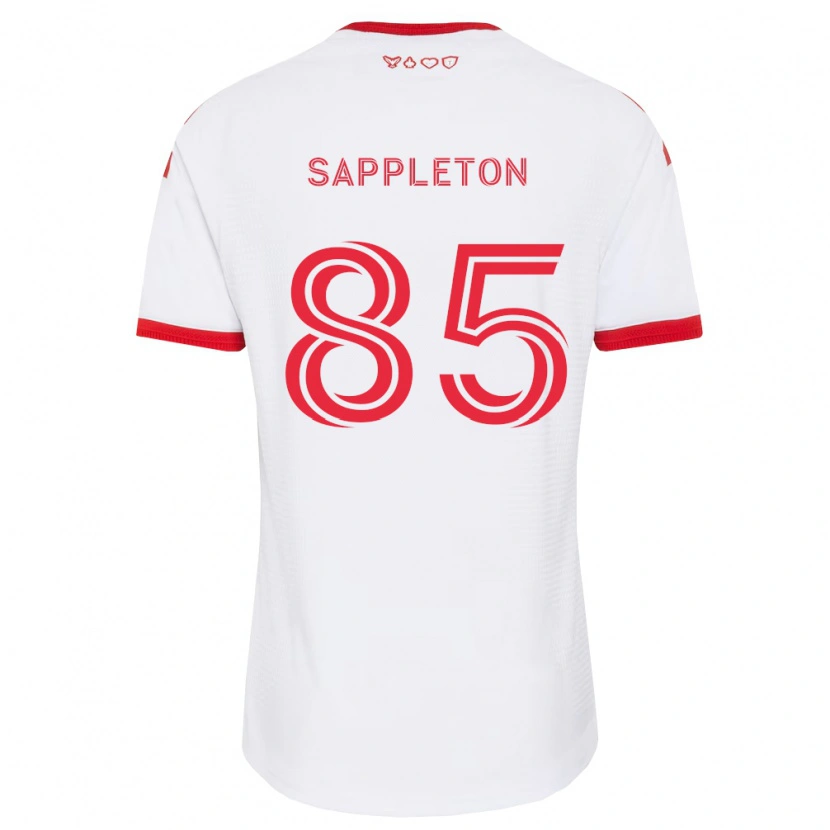 Danxen Dames Spencer Sappleton #85 Wit Rood Zwart Uitshirt Uittenue 2026/27 T-Shirt België