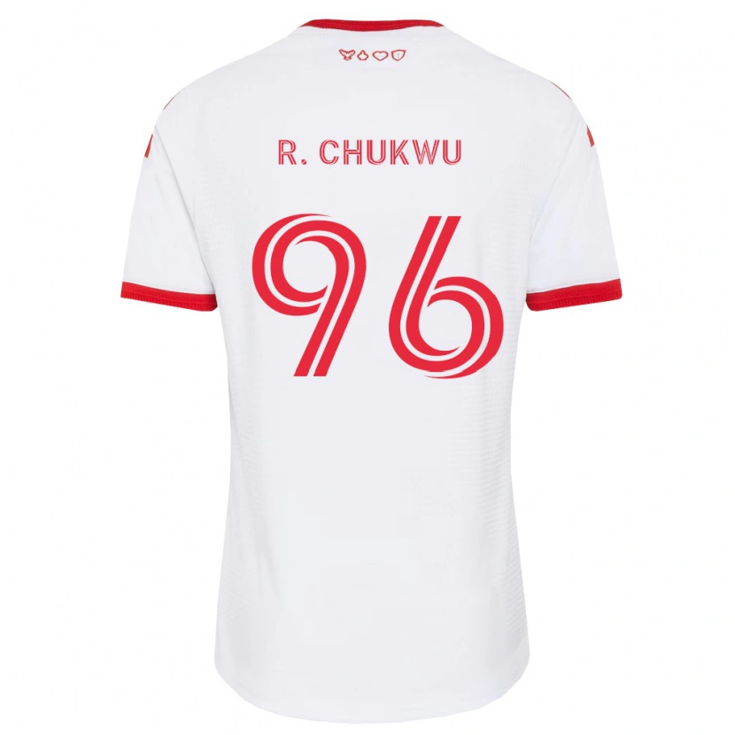 Danxen Dames Richard Chukwu #96 Wit Rood Zwart Uitshirt Uittenue 2026/27 T-Shirt België