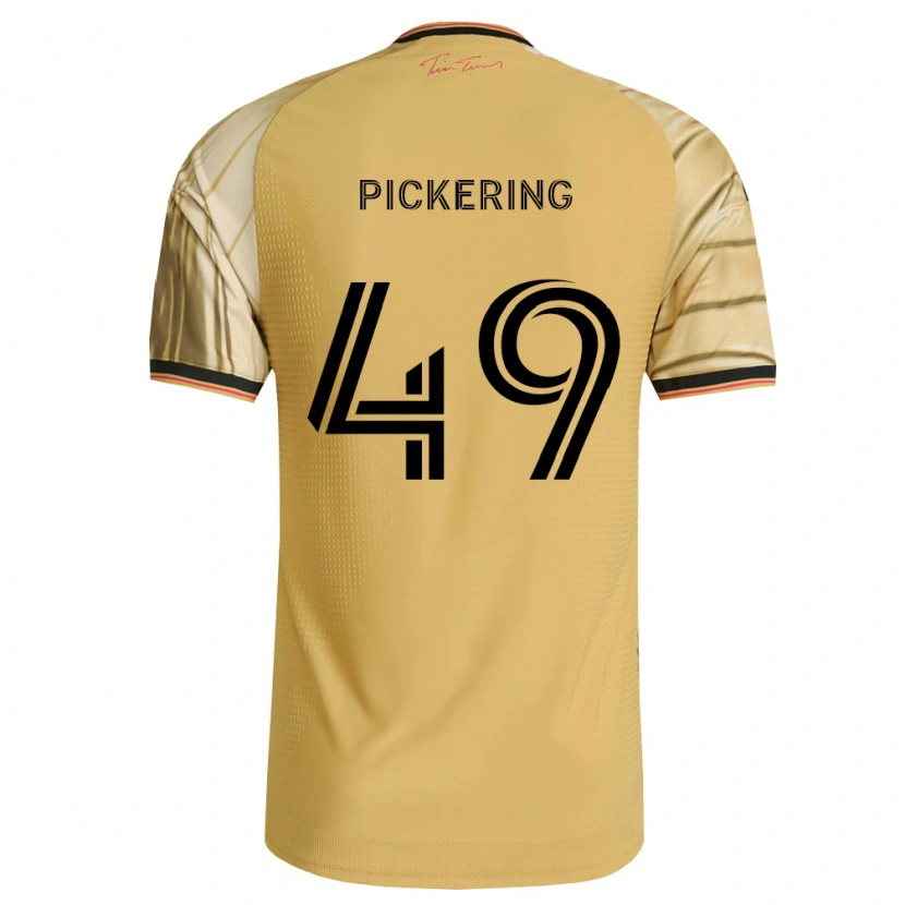 Danxen Dames Nighte Pickering #49 Bruin Geel Zwart Uitshirt Uittenue 2026/27 T-Shirt België