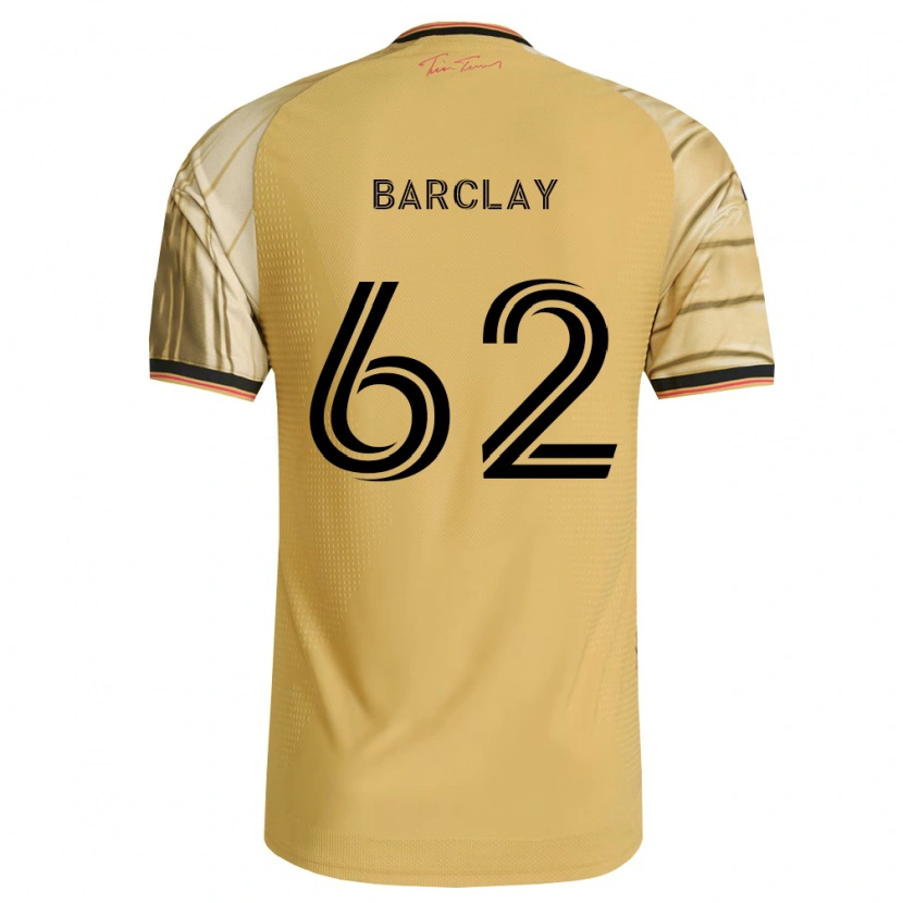 Danxen Dames Jemone Barclay #62 Bruin Geel Zwart Uitshirt Uittenue 2026/27 T-Shirt België