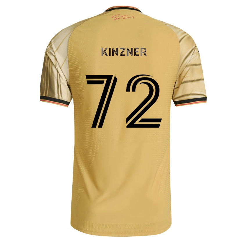 Danxen Dames Eric Kinzner #72 Bruin Geel Zwart Uitshirt Uittenue 2026/27 T-Shirt België