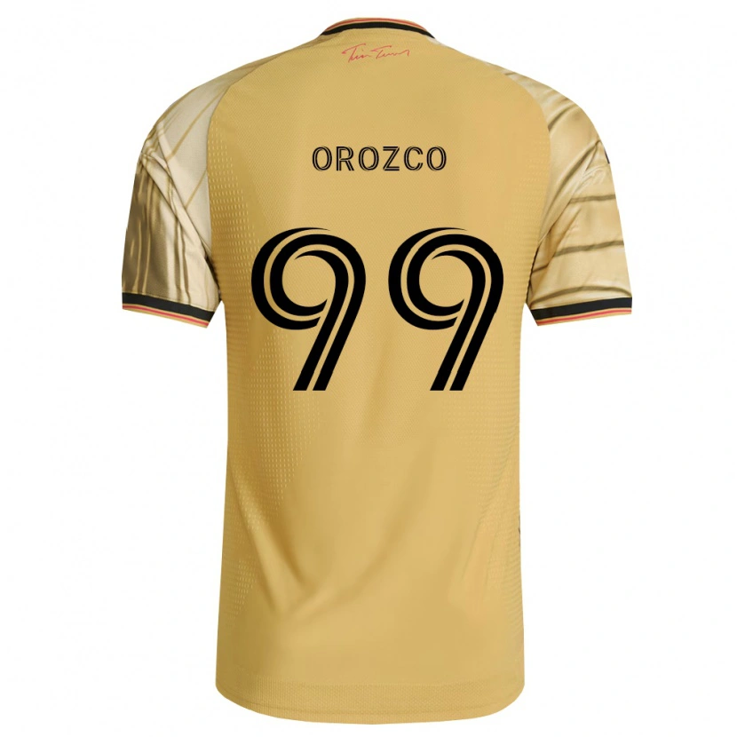 Danxen Dames Jaziel Orozco #99 Bruin Geel Zwart Uitshirt Uittenue 2026/27 T-Shirt België