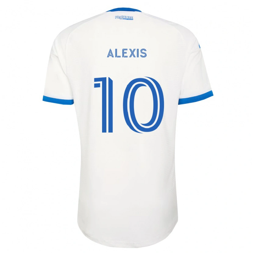 Danxen Dames Alexis Sánchez #10 Hemelsblauw Wit Uitshirt Uittenue 2026/27 T-Shirt België