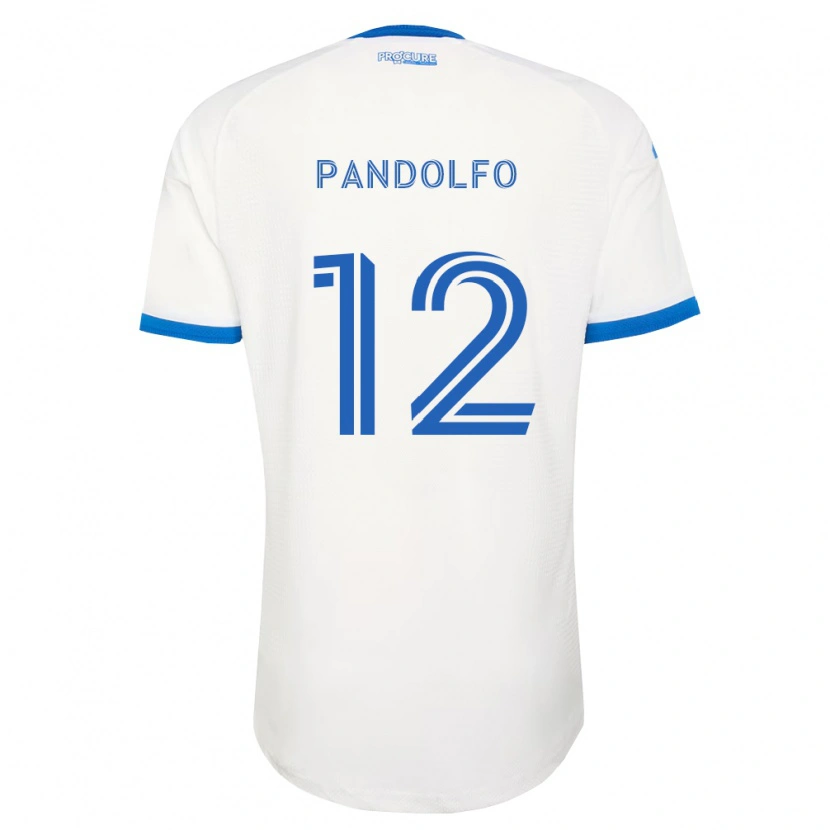 Danxen Dames Gabriel Pandolfo #12 Hemelsblauw Wit Uitshirt Uittenue 2026/27 T-Shirt België