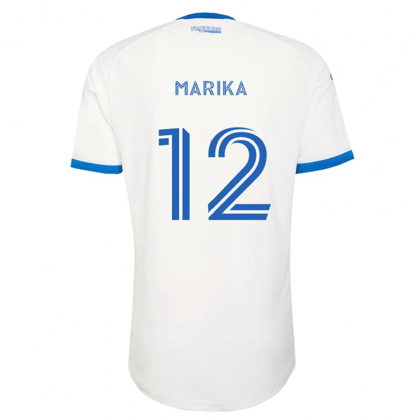 Danxen Dames Martineau Marika #12 Hemelsblauw Wit Uitshirt Uittenue 2026/27 T-Shirt België