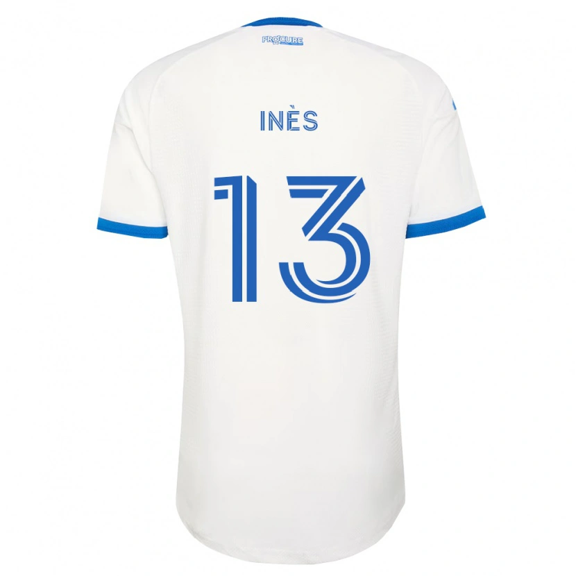 Danxen Dames Nourani Inès #13 Hemelsblauw Wit Uitshirt Uittenue 2026/27 T-Shirt België