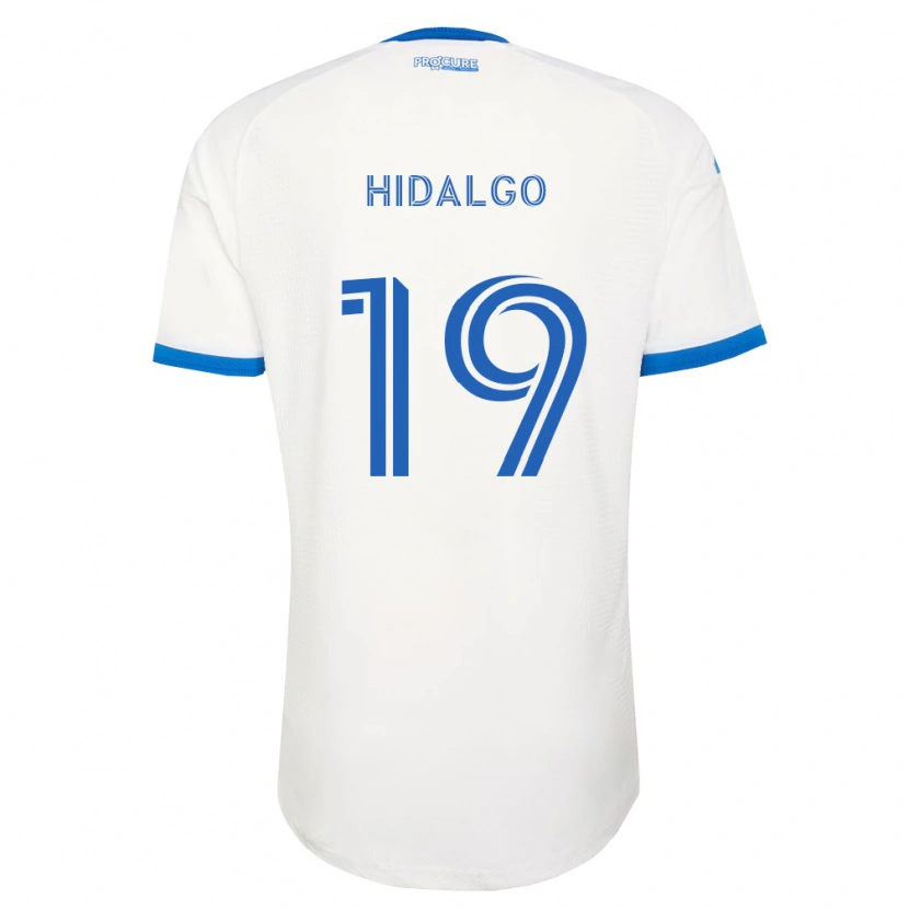 Danxen Dames Bode Hidalgo #19 Hemelsblauw Wit Uitshirt Uittenue 2026/27 T-Shirt België