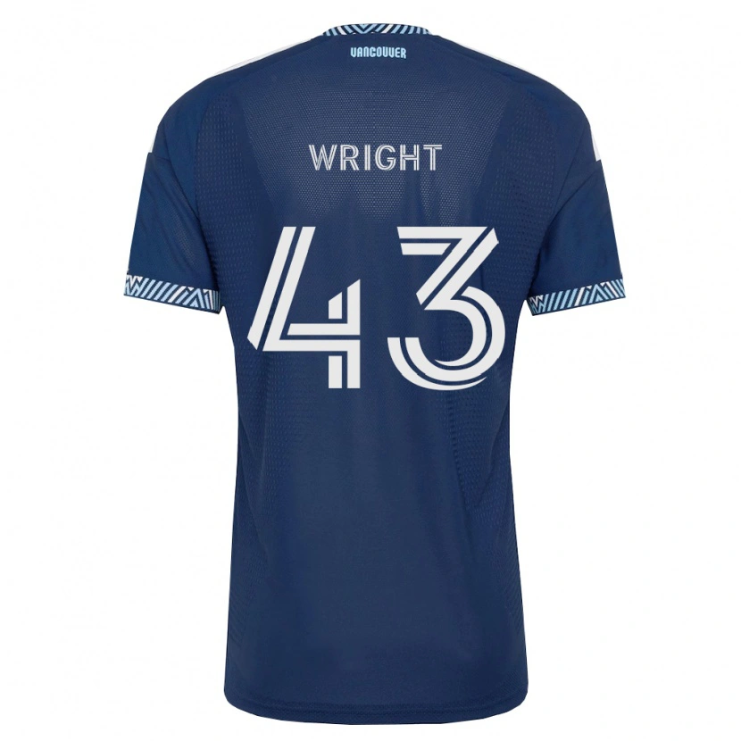 Danxen Dames Trevor Wright #43 Diep Blauw Wit Uitshirt Uittenue 2026/27 T-Shirt België