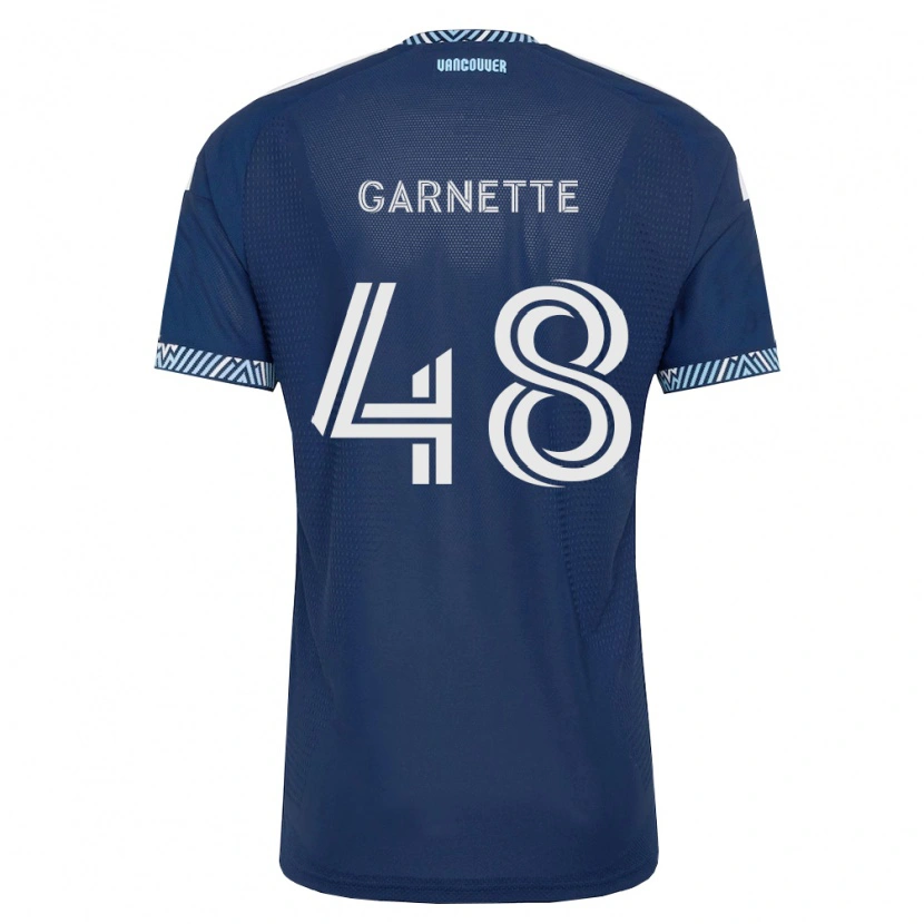 Danxen Dames Micaah Garnette #48 Diep Blauw Wit Uitshirt Uittenue 2026/27 T-Shirt België