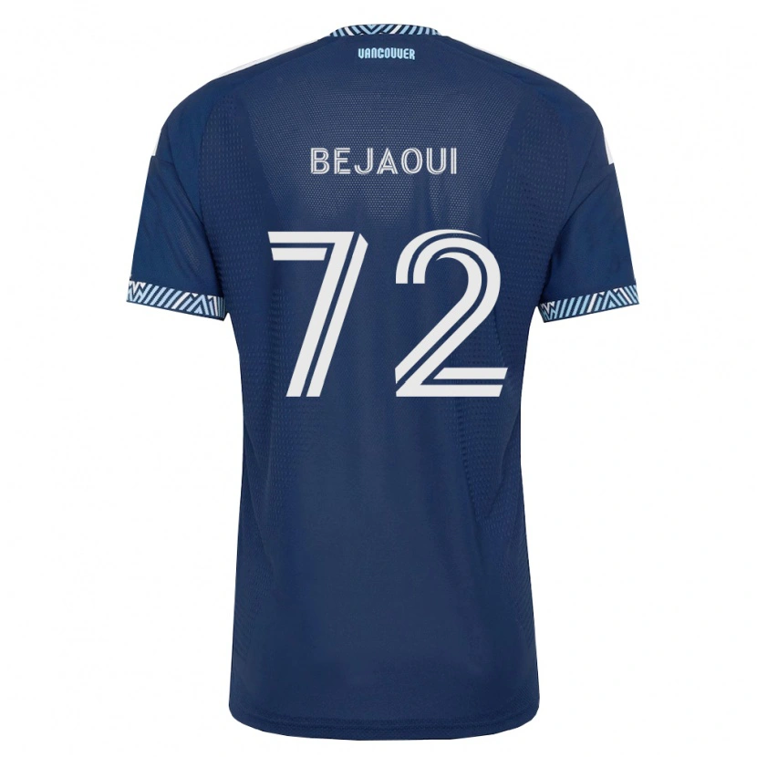Danxen Dames Aiden Bejaoui #72 Diep Blauw Wit Uitshirt Uittenue 2026/27 T-Shirt België