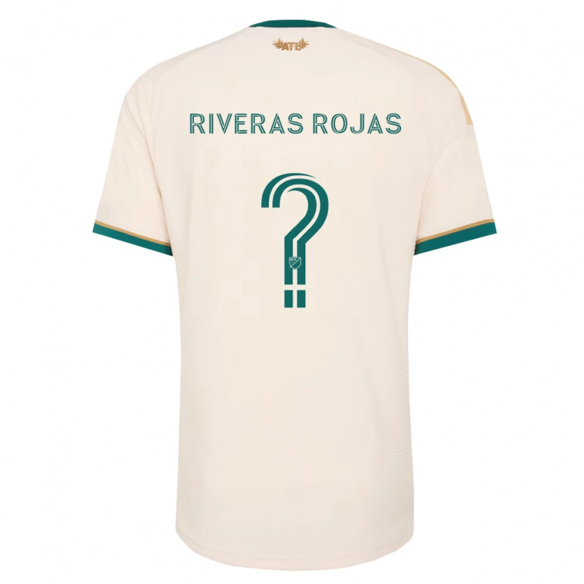 Danxen Dames Gonzalo Riveras Rojas #0 Champagne Groen Uitshirt Uittenue 2026/27 T-Shirt België