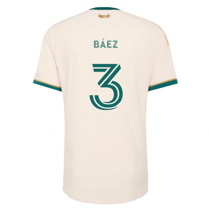 Danxen Dames Elías Báez #3 Champagne Groen Uitshirt Uittenue 2026/27 T-Shirt België