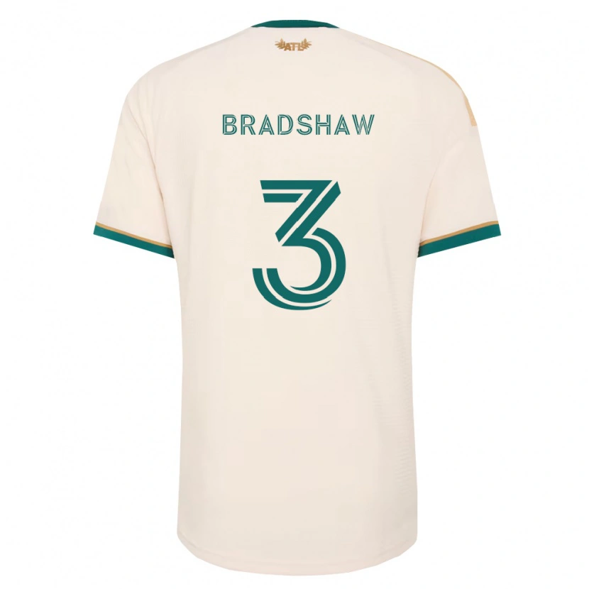Danxen Dames Jalani Bradshaw #3 Champagne Groen Uitshirt Uittenue 2026/27 T-Shirt België