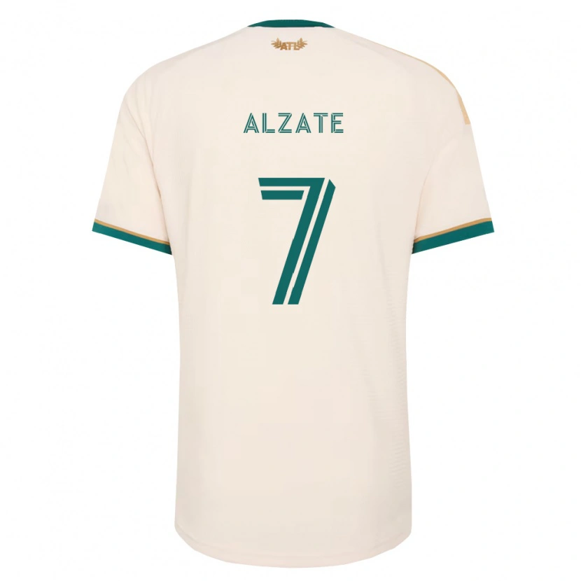 Danxen Dames Steven Alzate #7 Champagne Groen Uitshirt Uittenue 2026/27 T-Shirt België
