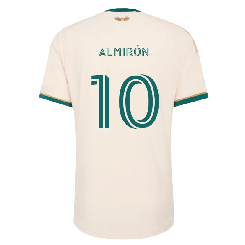 Danxen Dames Miguel Almirón #10 Champagne Groen Uitshirt Uittenue 2026/27 T-Shirt België