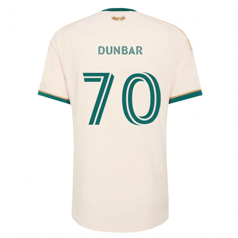 Danxen Dames Cameron Dunbar #70 Champagne Groen Uitshirt Uittenue 2026/27 T-Shirt België