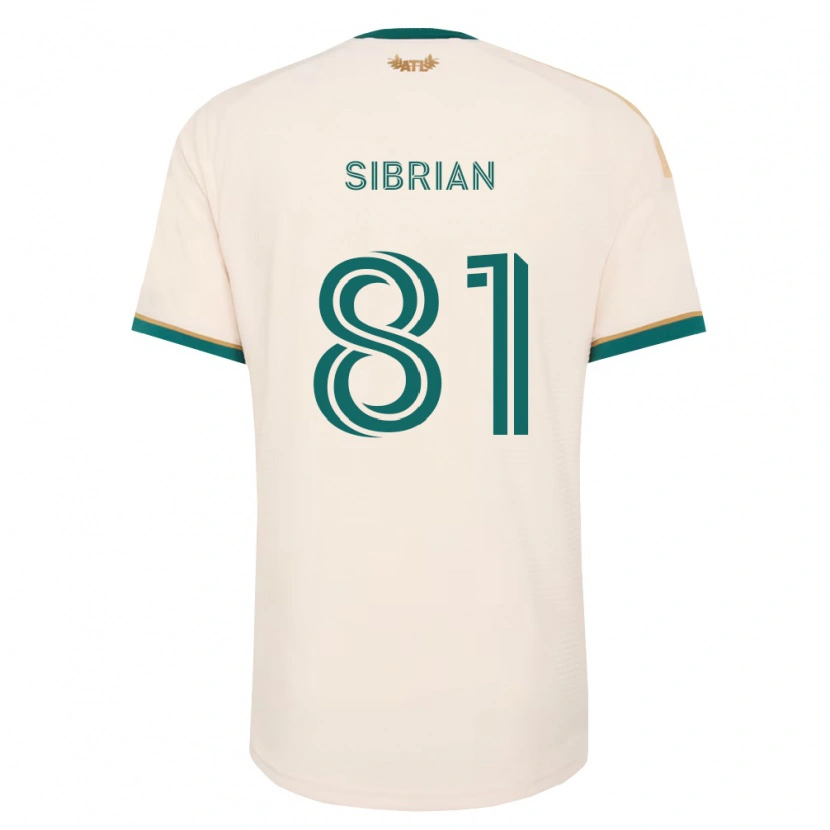 Danxen Dames David Sibrian #81 Champagne Groen Uitshirt Uittenue 2026/27 T-Shirt België